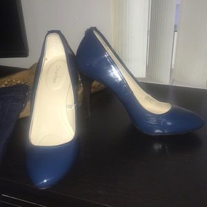 Calvin Klein Navy Pumps